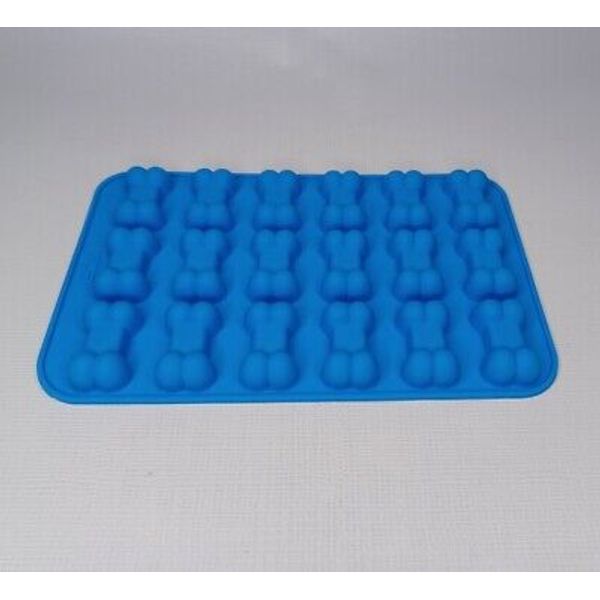 10 ml Dog Bone Silicone Baking Pan Flexible Mold Ice Tray Puppy Treat Cookie Pet