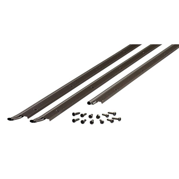 M-D Building Products 1156 Jamb-Up Weatherstrip, 36-by-84 Inches, with Screws, Bronze