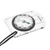 PATIKIL Orienteering Compass, Hiking Backpacking Compass with Declination Scale Map Compass for Camping and Survival Navigation, White