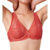 Triumph Women's Wild Peony Florale Wp Bikini Top, Deep Blush, 85C