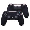 RDFJ Protective Case for PS4 Controller Anti-Slip Silicone Skin Protective Case Protective Cover Protective Frame for PS4 Controller (Black)