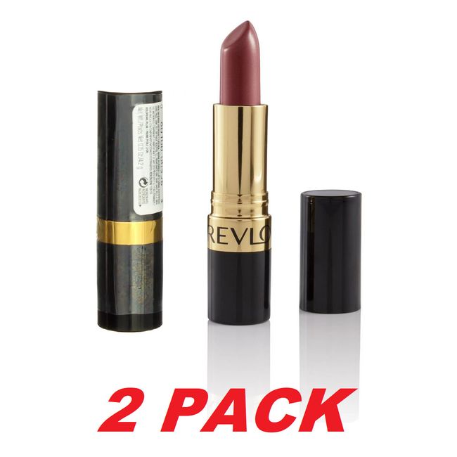 Revlon Super Lustrous Lipstick with Vitamin E & Avocado Oil 610 Gold Pearl (2PK)