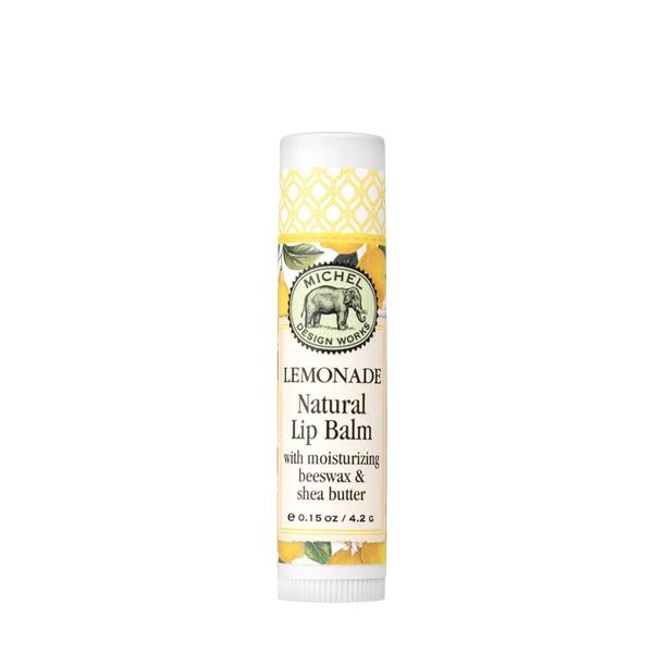 Michel Design Work Natural Lip Balm W/Moisturizing Bee Wax (LEMONADE)