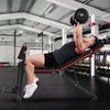 Weight Bench Adjustable Foldable Strength Training Full Body Workout Incline Gym