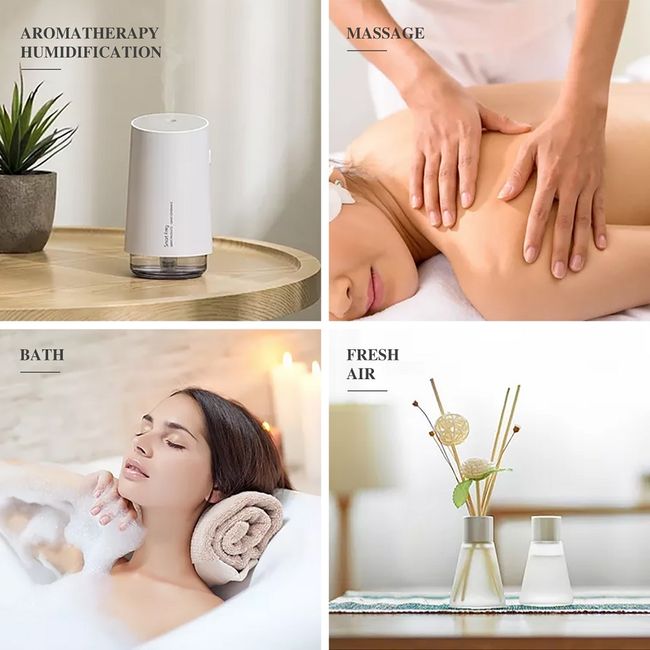 Euqee 6pcs/set Gift Aroma Diffuser Essential Oil Natural Fragrance