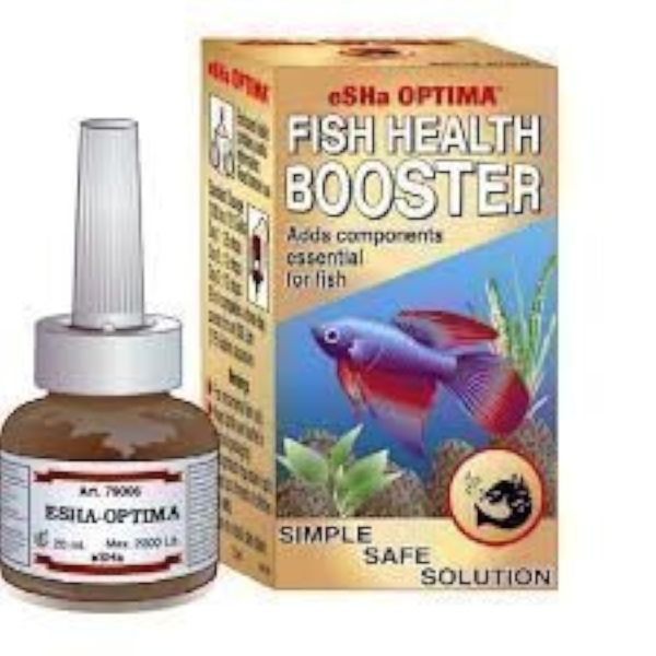 ESHA Fish Tank Treatment Optima Boosts Fish Health * Helps Sick Fish * 20 Ml