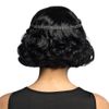Charleston Flapper 1920s Women's Wig with Headband, Black