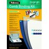 Fellowes Comb Binding Starter Kit - Pack of 10