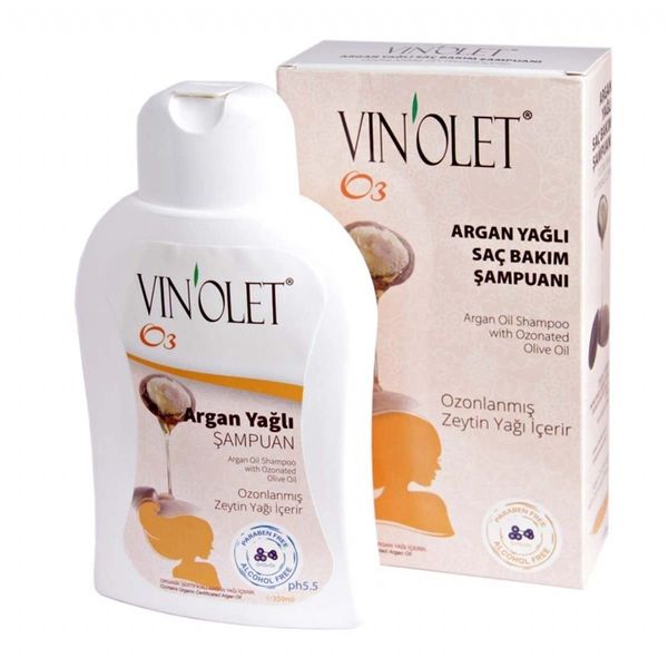 Argan Yağlı Saç Bakım Şampuanı Vinolet 350 ml