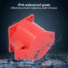 3‑Phase Industrial Power Socket, 32A 5‑Pin Concealed Installation Connector