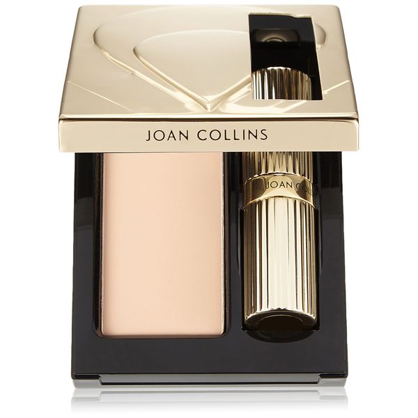 Joan Collins Timeless Beauty Compact Duo Lipstick and Powder, Alexis