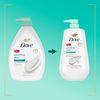 Dove Body Wash with Pump Sensitive Skin Hypoallergenic, Paraben-Free, Sulfate-Free, Cruelty-Free, Moisturizing Skin Cleanser Effectively Washes Away Bacteria While Nourishing Skin 30.6 oz