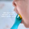 MARCUS & MARCUS MMSPG-01 Silicone Palm Grasp Spoon & Fork, Pink