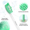 Replacement Heads for Philips Sonicare E-Series - Ofashu Brush Head Compatible with Essence Xtreme Elite Advance HX7022 HX5610 White, 6 Packs Screw-on Electric Toothbrush