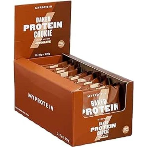 My Protein Baked Cookies, 2.6 oz (75 g) x 12 Packs