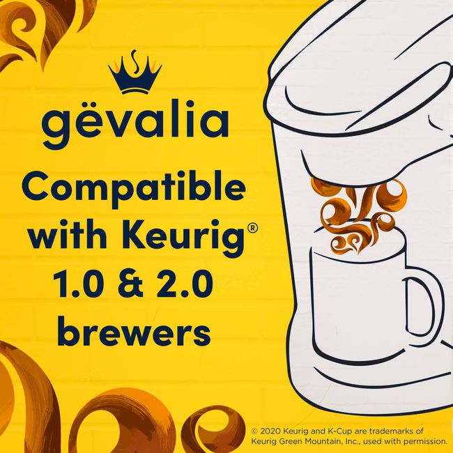 Gevalia Frothy 2-Step Caramel Macchiato Espresso K-Cup® Coffee Pods & Froth  Packets Kit, 6 ct Box 