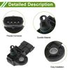 Partuto Manifold Absolute Pressure MAP Sensor for FORD Mondeo 2007 No.0261230281 1 Pc