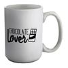 Shopagift Chocolate Lover White 15oz Large Mug Cup