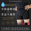 Incontinence Prevention, Incontinence Pants, Urinary Leak Prevention, Boxer Shorts, Urinary Leak Pants, Made in Japan, 2.7 inches (80 cm), 3.5 fl oz (100 cc), Single Pocket Construction (Black, LL)