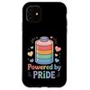 Powered by Pride Colorful Rainbow Battery Case for iPhone 11