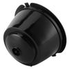 2Sets Coffee Capsule Pods Reusable Refillable Filter Cup with Spoon Brush Set Fit for Coffee Machines