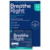 Breathe Right Extra Strength Clear Nasal Strips, 72 Strips