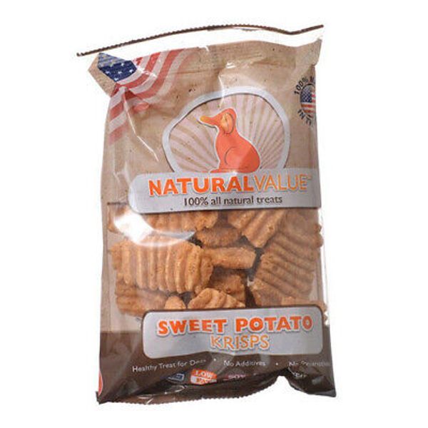 Natural Value Sweet Potato Krisps  2.5 oz By Loving Pets