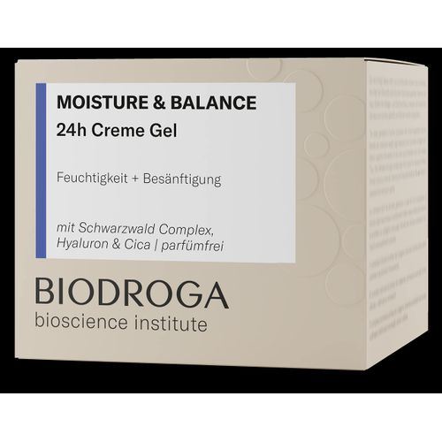 Biodroga Face Care 24h Cream Gel 50ml - Moisturising Cream Moisture Care Face Cream Oil Free