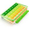 Monthly Pill Organizer Moistureproof, Large 28 Days Pill Case with Removable ...
