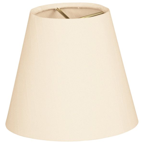Royal Designs, Inc. Hardback Empire Chandelier Basic Shade CS-902-6EG, Eggshell, 4 x 6 x 5.5