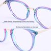 Firmoo Blue Light Blocking Glasses, Anti Digital Eyestrain Computer Glasses Scratch Round Lightweight Eyewear Frames
