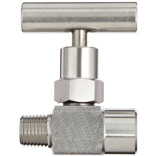 Dixon Valve & Coupling MFS102 Stainless Steel 316 Mini Needle Valve, 1/4" NPT Male x NPT Female