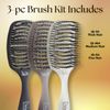 Olivia Garden iDetangle Hair Brush (3-Piece Kit)