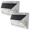2X 46 LED Solar Power Motion Sensor Wall Light Outdoor Yard Garden Waterproof