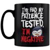 Psycho Penguin Patience Tea and Coffee Mug Black