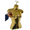 Half Hanging Female Mannequin Torso Body Form Display Bust (GOLD)