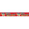 Expression Factory 9th Birthday Banner (One Size) (Red/Multicoloured)