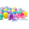 Pakka! Egg Capsules (jagged cut) 50 pieces with decoals- C04986