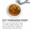 E26/E27 Light Socket Extender Adapter, 24 inches/60 cm Adjustable Bendable Rotation, Heat-Resistant E26 Base, Flexible Gooseneck Adjustable,Light Socket Extension Outlet Adapter (2 Pack)