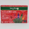 6 Boxes 70 Mini Lights Multi Color Bulbs Merry Brite Christmas Tree Green Wire