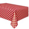Ruby Red Dots Tablecover(Pack Of 3)