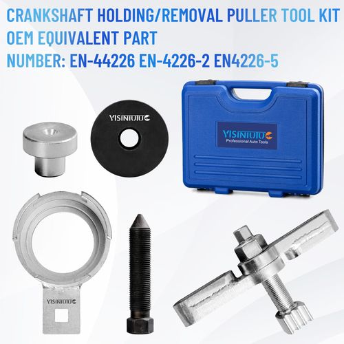 YISINIUTUO Crankshaft Holding/Removal Puller Tool Compatible with Vauxhall Opel Karl Viva Chevrolet 1.0 1.4 1.5 2.0T Buick Cadillac Engine,Flywheel Fixed Timing Tool