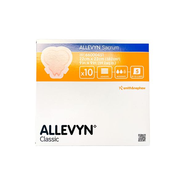 Allevyn Adhesive Sacral dressing (Pack of 10)