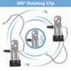 24 Pack Hanger Clips, Multi Function Clip Hooks, Laundry Hanging Hooks Clips, Cl
