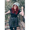 Women's Oversized Slouchy Chunky Knit Beanie Hat - Mustard