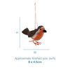 Trimits Needle Felting Kit Robin, Assorted, One Size, 8 x 12cm