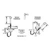 SCANDVIK RECESSED SHOWER W/ 6' HOSE 12106P