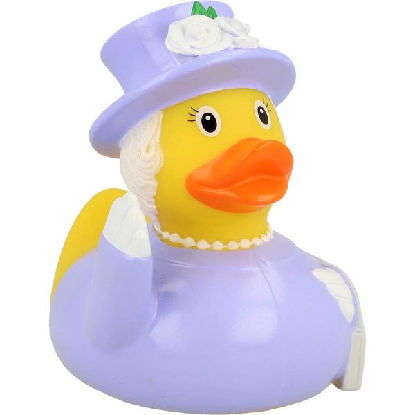 Queen Elizabeth Duck British Royal Family Rubber Duck