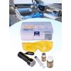 Oil Leak Detection Set UV Dye Leak Detector Tool For Fluorescent Agent SyringexY