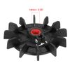 116mmx14mm Motor Fan Blade Engineering Round Shape Bore 12 Vanes